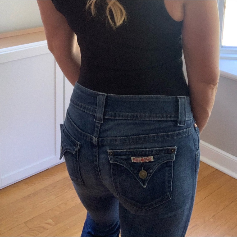 Hudson Mid Rise Flare Jean
